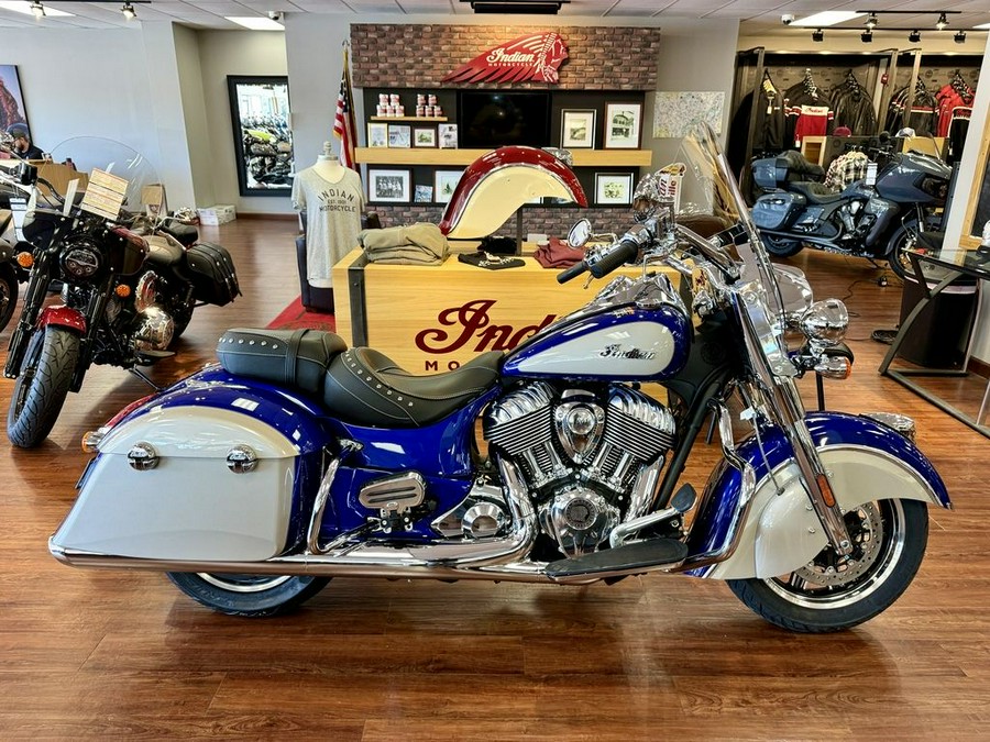 2023 Indian Motorcycle® Springfield® Spirit Blue Metallic / Silver Quartz Metallic