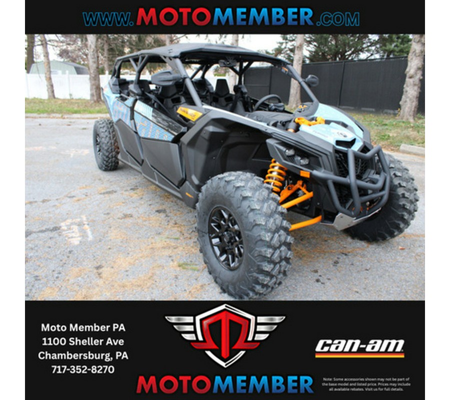 2026 Can-Am Maverick X3 MAX DS Turbo Scandi Blue & Orange Crus