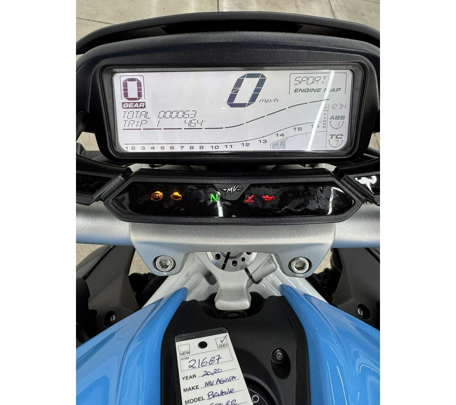 2020 MV Agusta Brutale 800