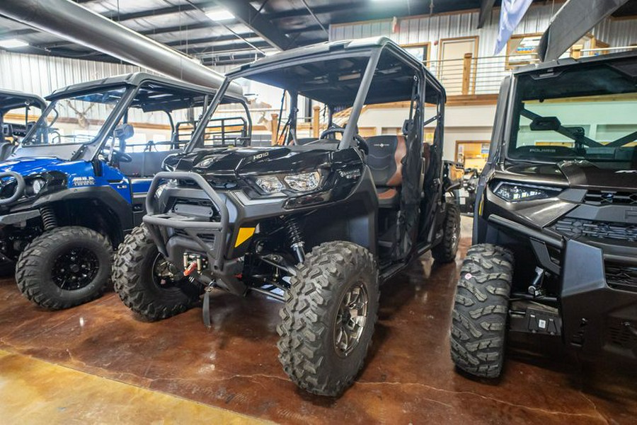 New 2024 CAN-AM DEFENDER MAX LONE STAR HD 10 NIGHT BLACK