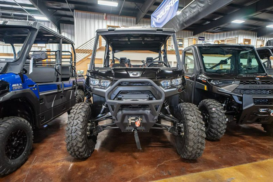 New 2024 CAN-AM DEFENDER MAX LONE STAR HD 10 NIGHT BLACK