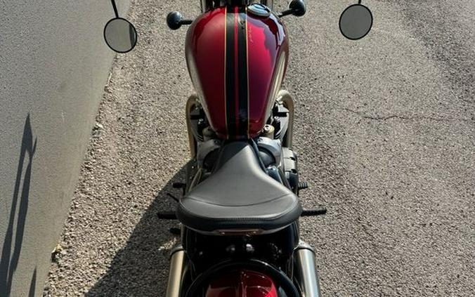 2022 Triumph Bonneville Bobber Gold Line Carnival Red/Sapphire Black