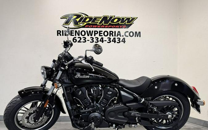 2025 Indian Scout Sixty Classic Black Metallic