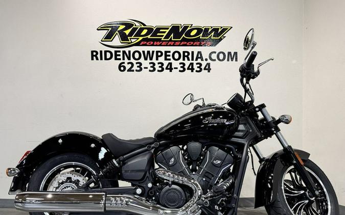 2025 Indian Scout Sixty Classic Black Metallic
