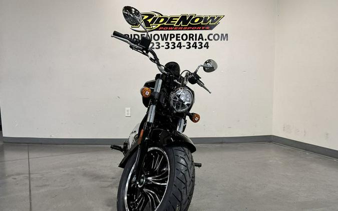 2025 Indian Scout Sixty Classic Black Metallic