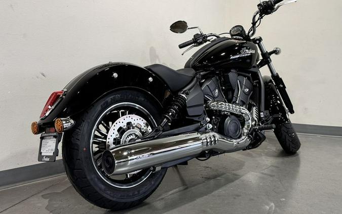 2025 Indian Scout Sixty Classic Black Metallic