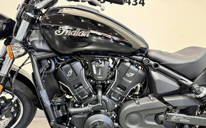 2025 Indian Scout Sixty Classic Black Metallic