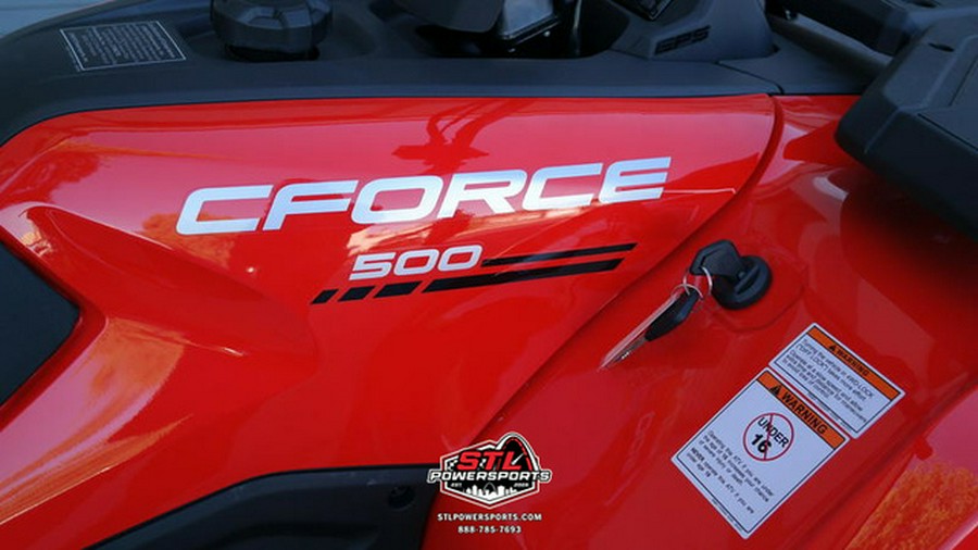 2026 CFMOTO CFORCE 500 - MAGMA RED