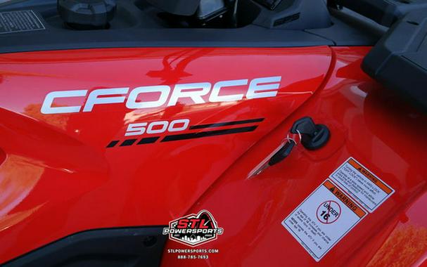 2026 CFMOTO CFORCE 500 - MAGMA RED