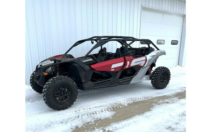 2024 Can-Am Maverick X3 Max DS Turbo RR Red & Silver