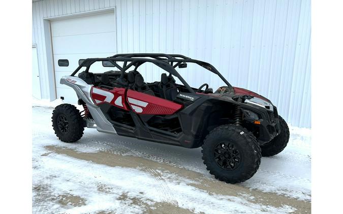 2024 Can-Am Maverick X3 Max DS Turbo RR Red & Silver