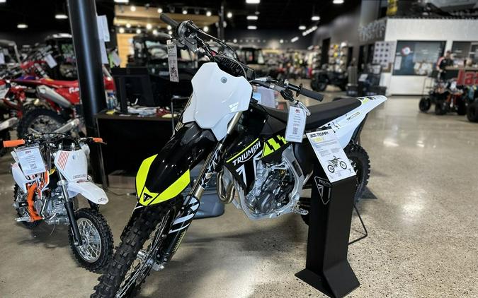 2024 Triumph TF 250-X Racing/Yellow/Black/White