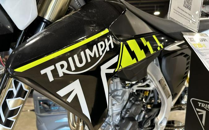 2024 Triumph TF 250-X Racing/Yellow/Black/White