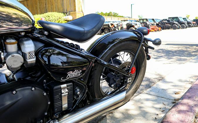 2023 TRIUMPH BONNEVILLE BOBBER CHROME
