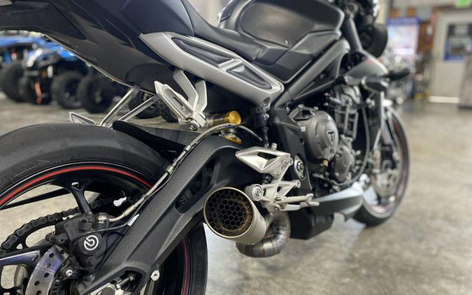 2019 Triumph Street Triple RS Matt Jet Black