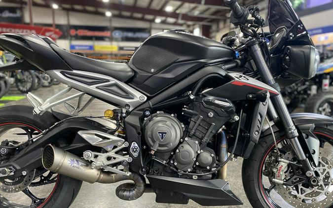 2019 Triumph Street Triple RS Matt Jet Black