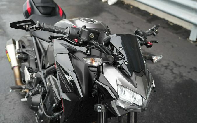 2023 Kawasaki Z900 ABS Metallic Black/Graphite Gray/Flat Black