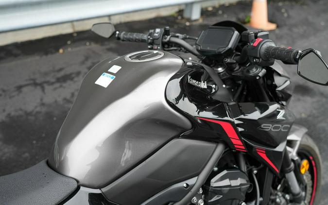2023 Kawasaki Z900 ABS Metallic Black/Graphite Gray/Flat Black