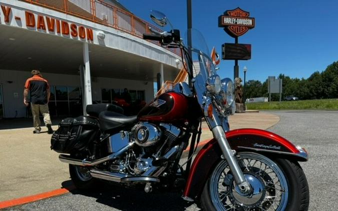 2013 Harley-Davidson Heritage Softail Classic Two-Tone Candy Orange/Beer Bot