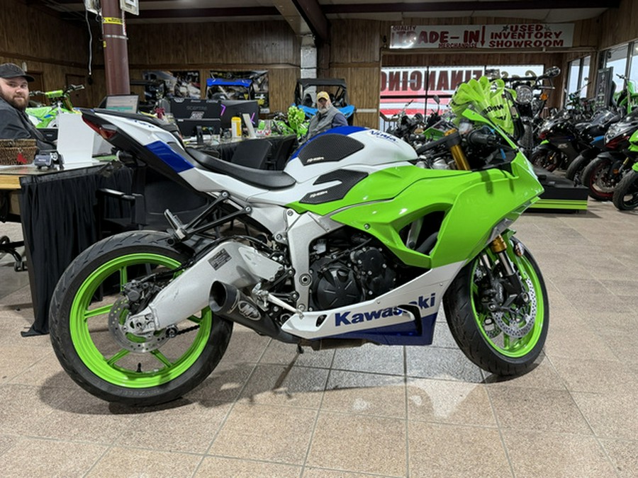 2024 Kawasaki Ninj ZX-6R 40th Anniversary Edition ABS