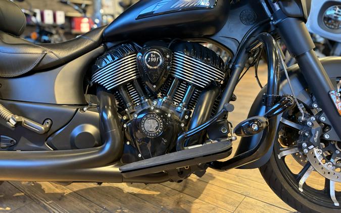 2024 Indian Motorcycle CHIEFTAIN DH PREM AUDIO BLACK SMOKE CAL Dark Horse with PowerBand Audio Package