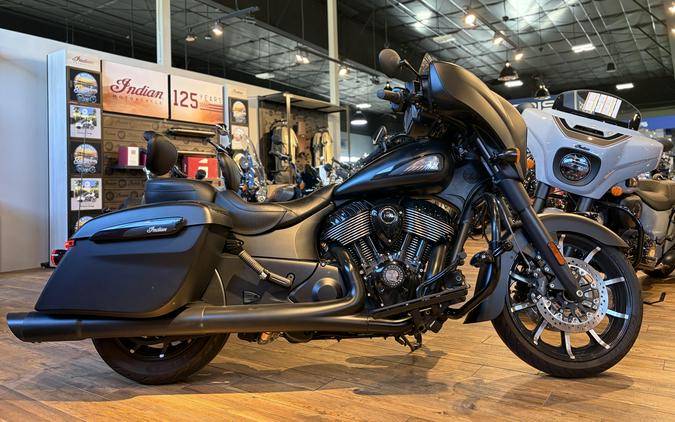 2024 Indian Motorcycle CHIEFTAIN DH PREM AUDIO BLACK SMOKE CAL Dark Horse with PowerBand Audio Package