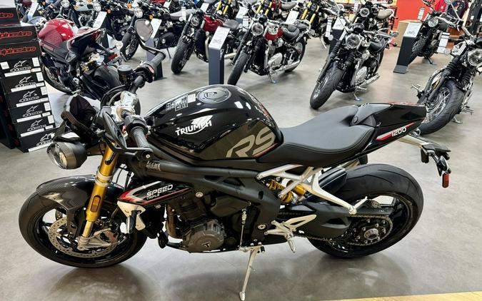 2024 Triumph Speed Triple 1200 RS Sapphire Black