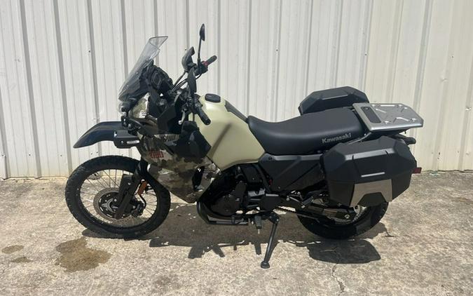 2025 Kawasaki KLR650 Adventure ABS Cypher Camo Beige