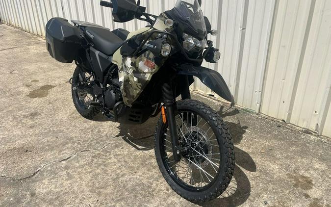 2025 Kawasaki KLR650 Adventure ABS Cypher Camo Beige