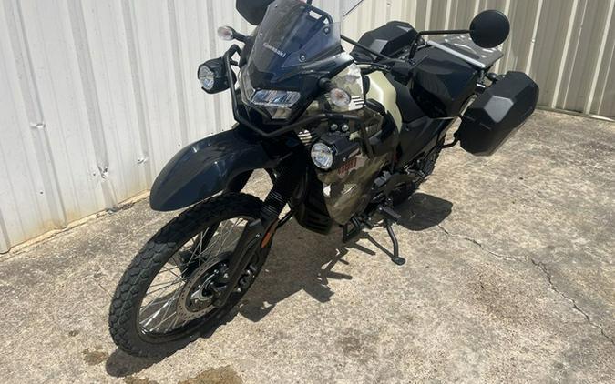 2025 Kawasaki KLR650 Adventure ABS Cypher Camo Beige