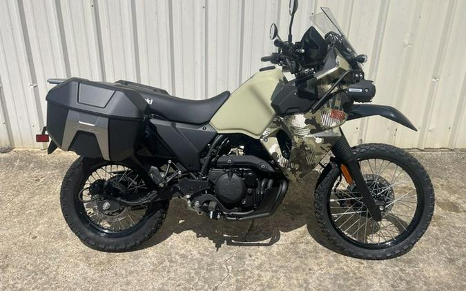 2025 Kawasaki KLR650 Adventure ABS Cypher Camo Beige