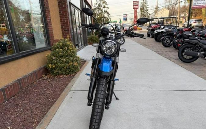 2022 Ducati Scrambler Desert Sled Sparking Blue