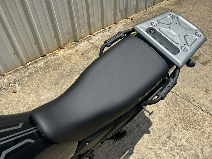 2025 Kawasaki KLR 650 Pearl Crystal WhiteMetallic Carbon Gray