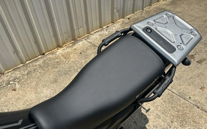 2025 Kawasaki KLR 650 Pearl Crystal WhiteMetallic Carbon Gray