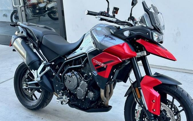 2022 Triumph Tiger 850 Sport Graphite Diablo Red