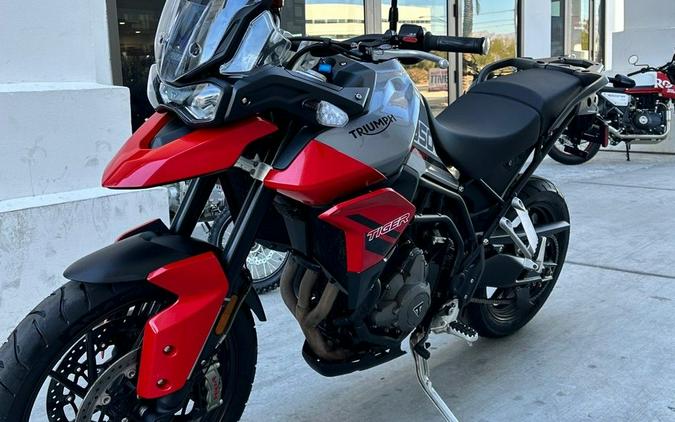 2022 Triumph Tiger 850 Sport Graphite Diablo Red