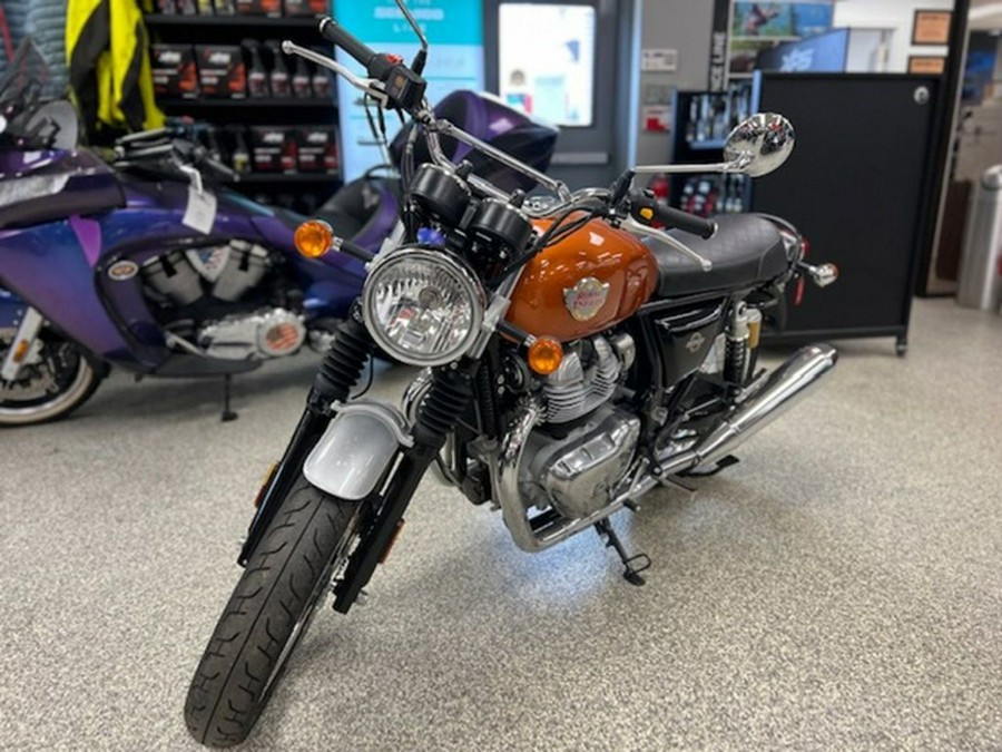 2023 Royal Enfield INT650 Orange Crush INT650