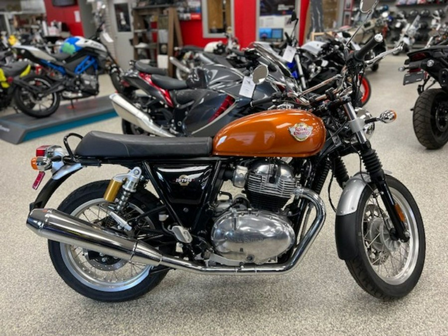 2023 Royal Enfield INT650 Orange Crush INT650