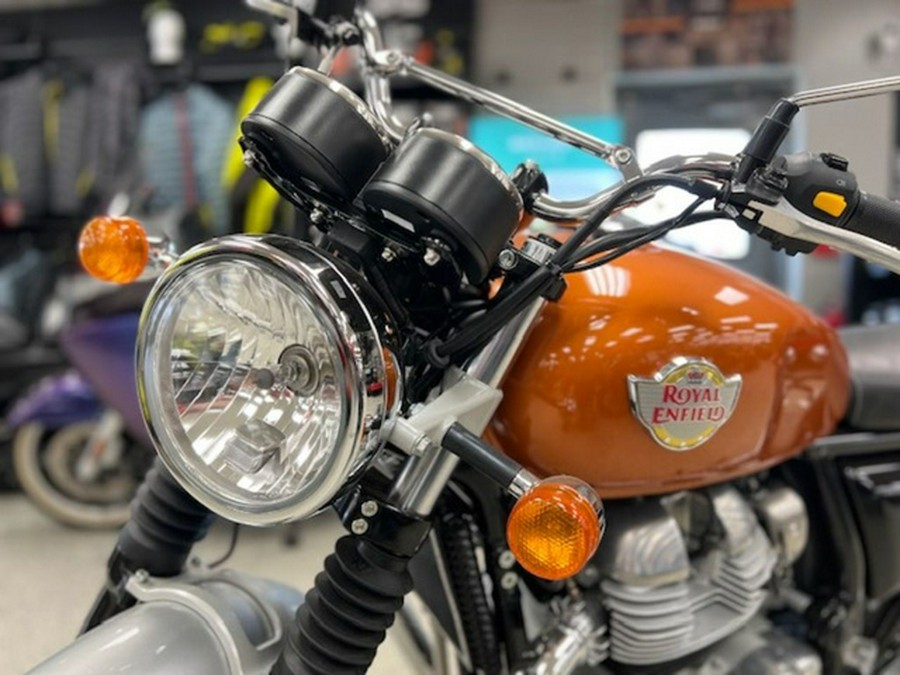 2023 Royal Enfield INT650 Orange Crush INT650