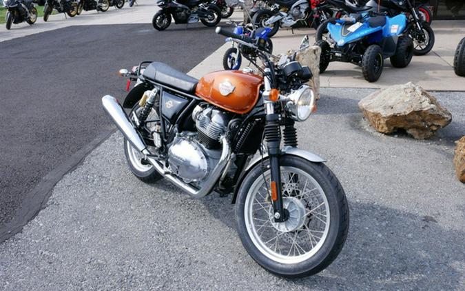 2023 Royal Enfield INT650 Orange Crush INT650