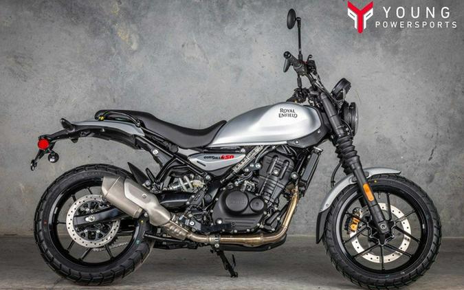 2026 Royal Enfield Guerrilla 450 Smoke Silver