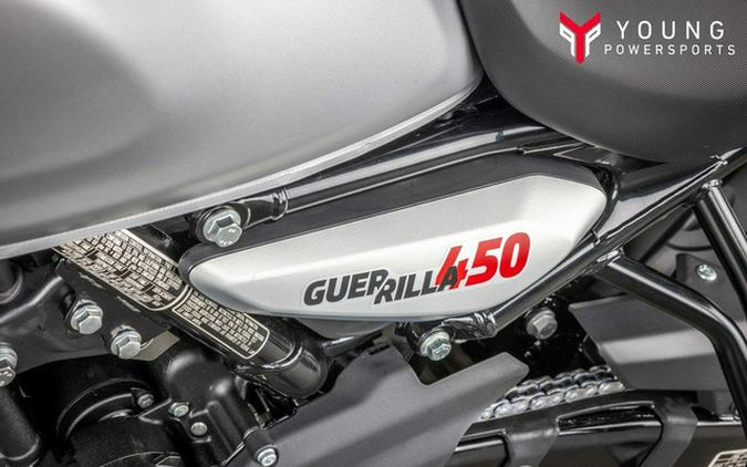 2026 Royal Enfield Guerrilla 450 Smoke Silver