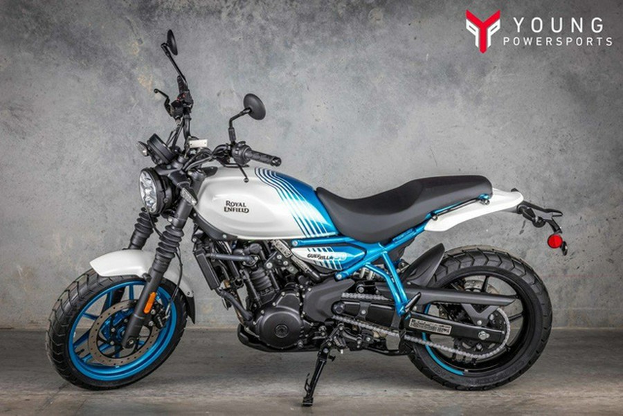 2026 Royal Enfield Guerrilla 450 Brava Blue