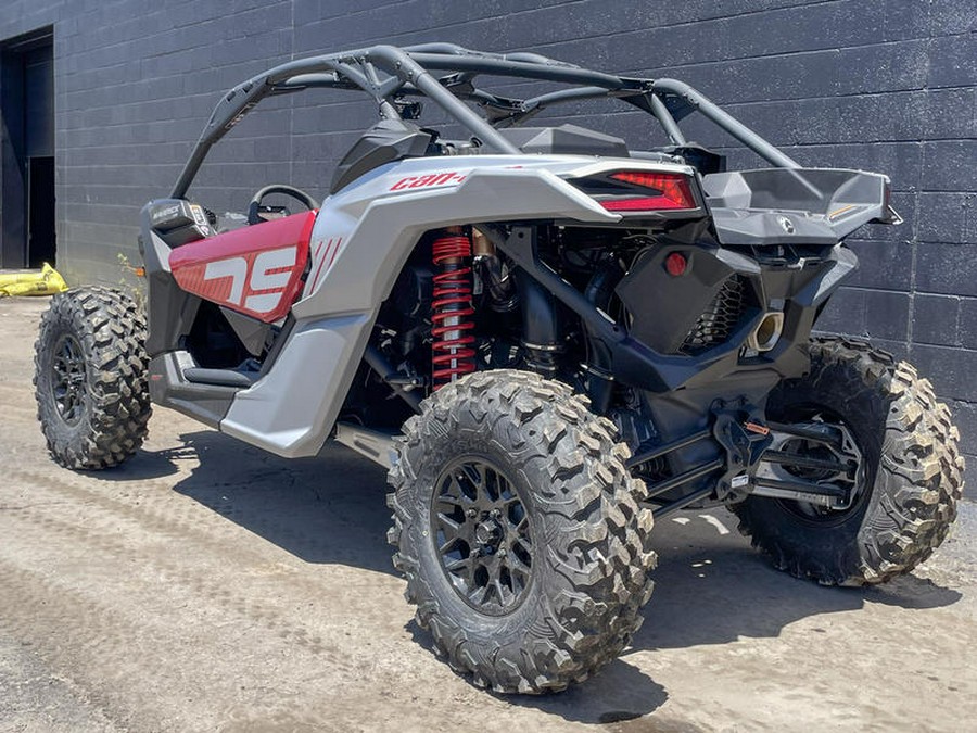 2024 Can-Am® Maverick X3 DS Turbo Fiery Red & Hyper Silver