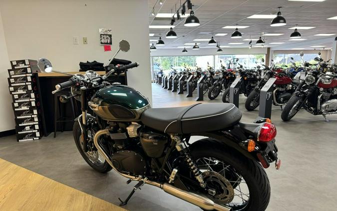 2024 Triumph Bonneville T100 Competition Green/Ironstone