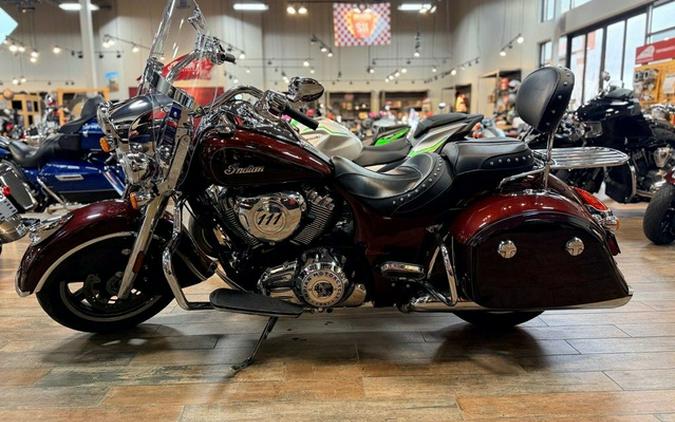 2022 Indian Springfield Maroon Metallic/Crimson Metallic