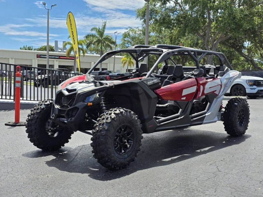 2024 Can-Am Maverick X3 MAX DS Turbo Fiery Red & Hyper Silver