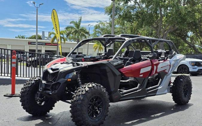 2024 Can-Am Maverick X3 MAX DS Turbo Fiery Red & Hyper Silver