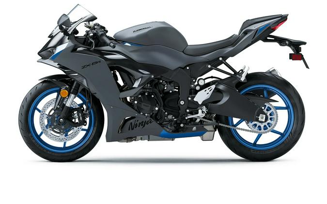 2026 Kawasaki NINJA ZX-6R ABS Metallic Matte Dark Gray/Ebony - KA047444