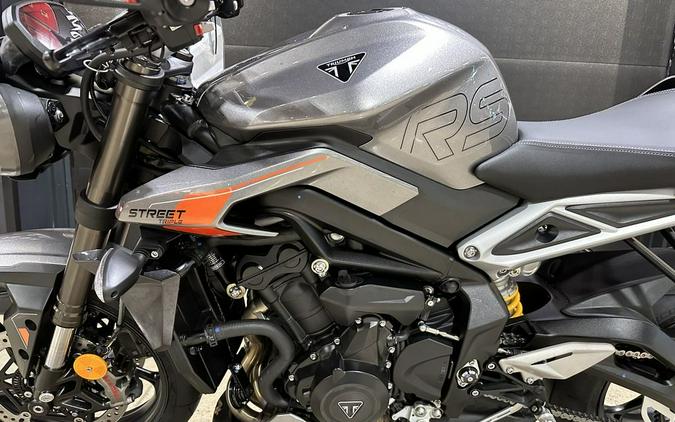 2024 Triumph Street Triple 765 RS Silver Ice